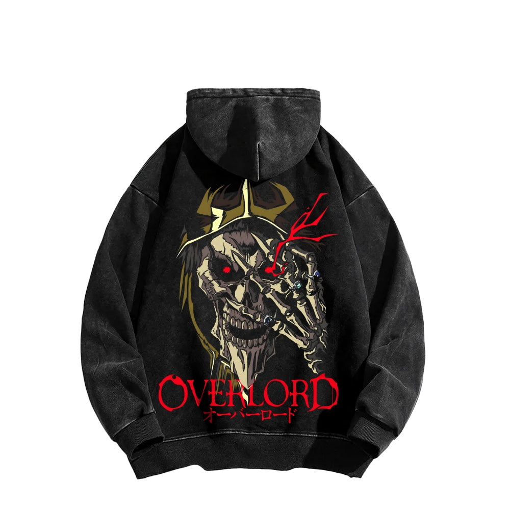 Overlord Unisex Washed Hoodie 2606002928