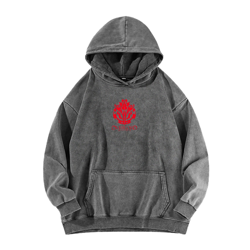 Overlord Unisex Washed Hoodie 2606002928
