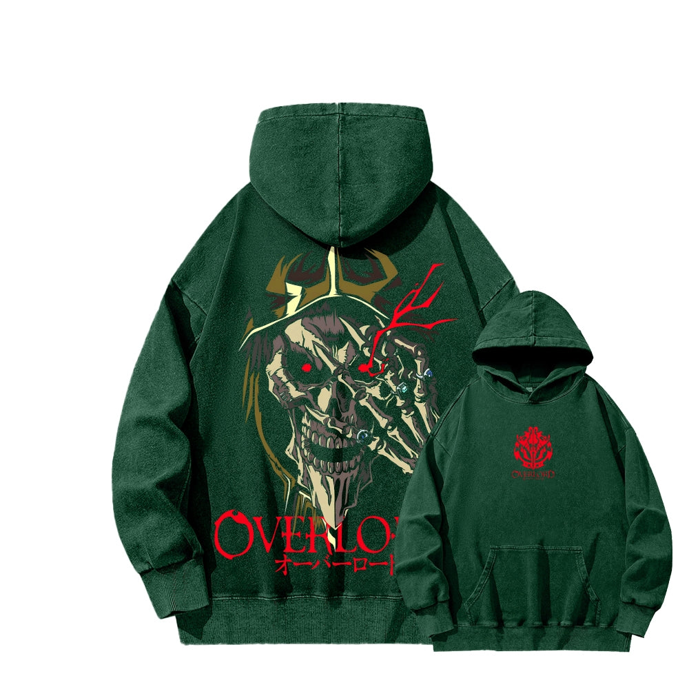 Overlord Unisex Washed Hoodie 2606002928