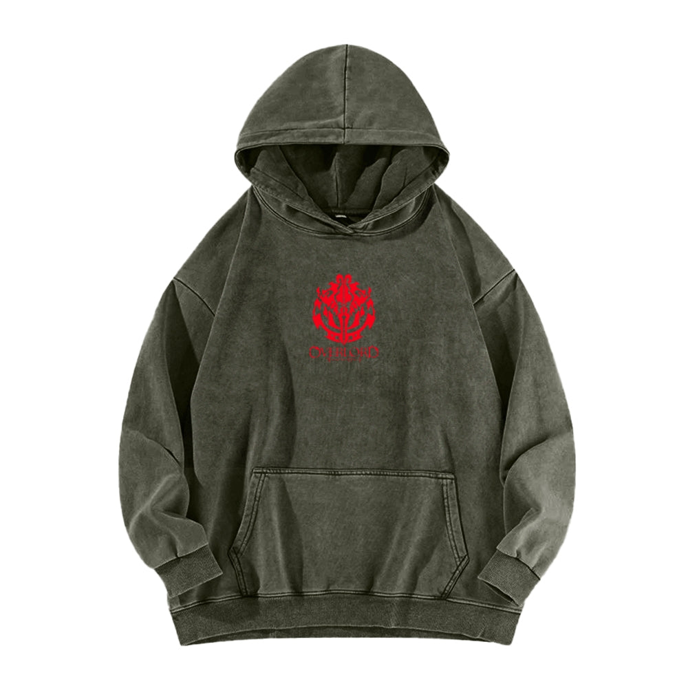 Overlord Unisex Washed Hoodie 2606002928