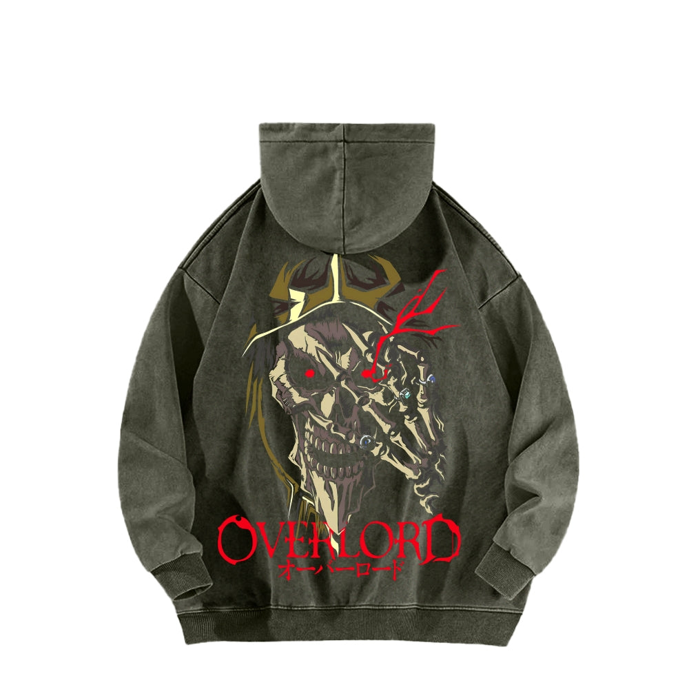Overlord Unisex Washed Hoodie 2606002928