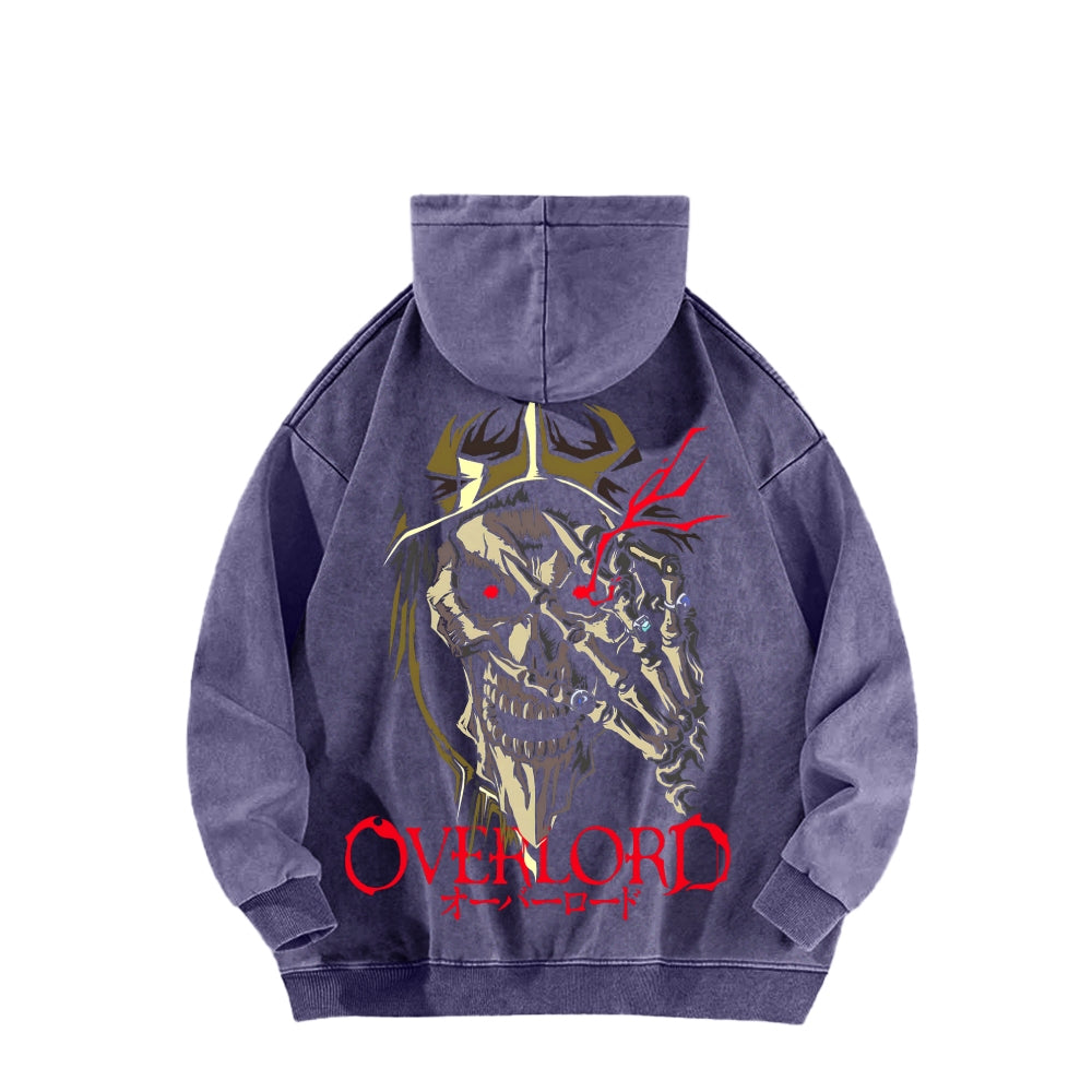 Overlord Unisex Washed Hoodie 2606002928