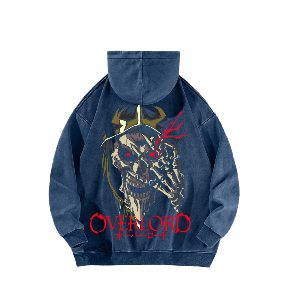 Overlord Unisex Washed Hoodie 2606002928