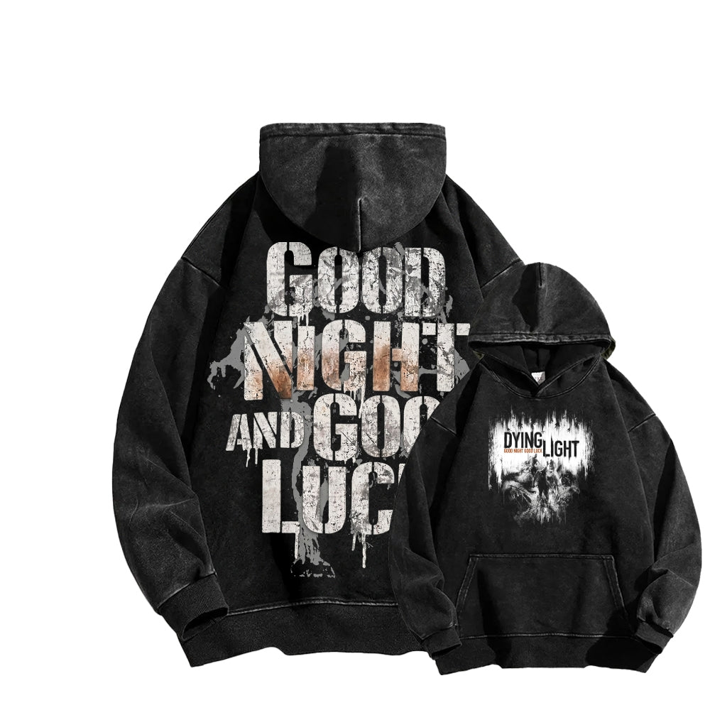 Dying Light Unisex Washed Hoodie 2606004066