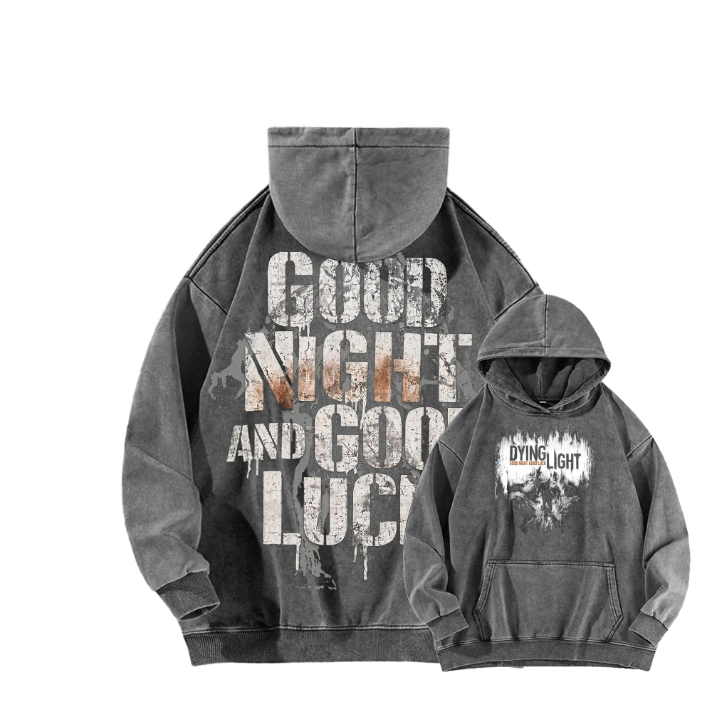 Dying Light Unisex Washed Hoodie 2606004066