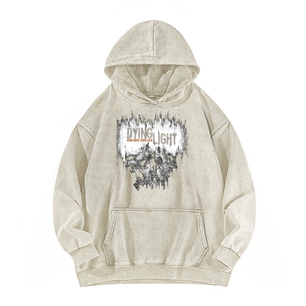 Dying Light Unisex Washed Hoodie 2606004066
