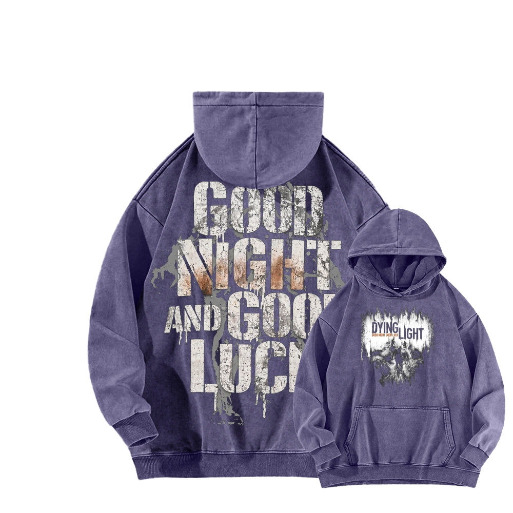 Dying Light Unisex Washed Hoodie 2606004066