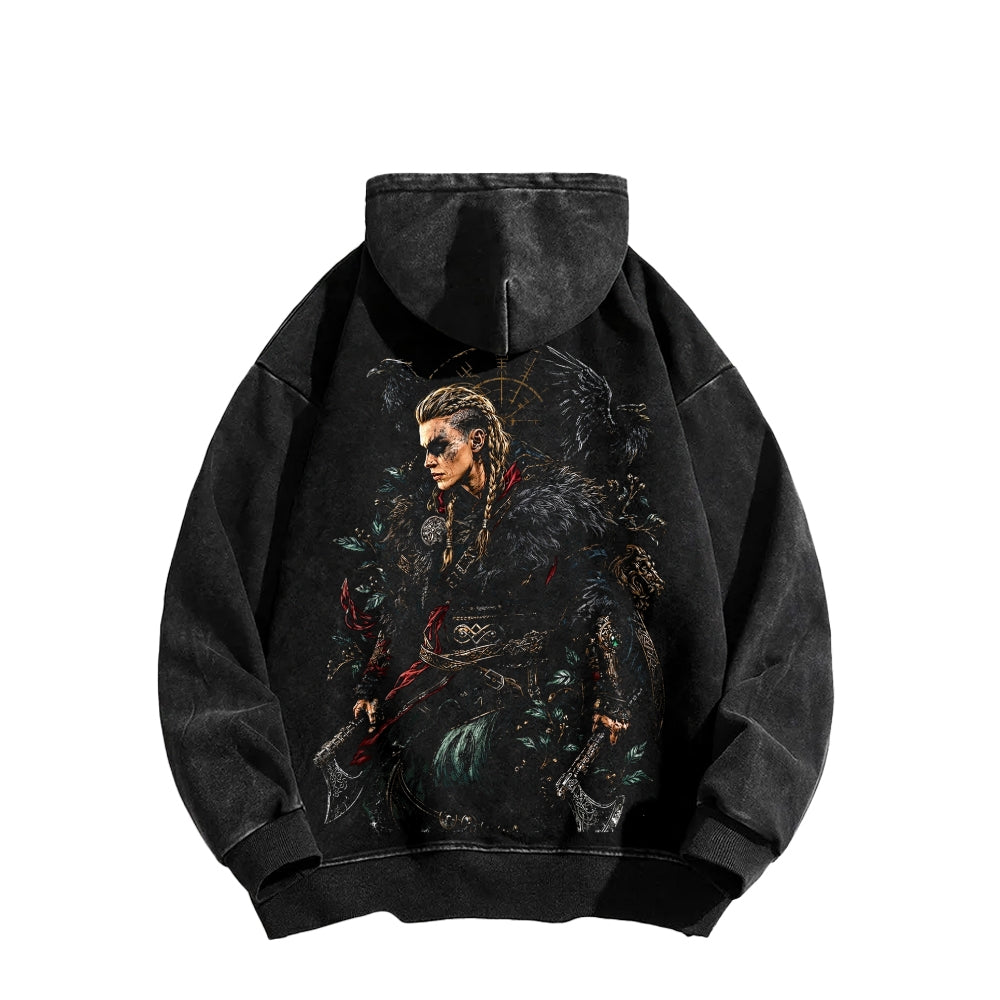 Assassin¡¯s Creed Unisex Washed Hoodie 2606010204