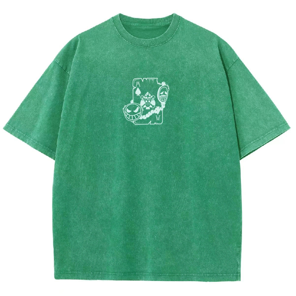 One Piece Washed T-shirt 2606014812