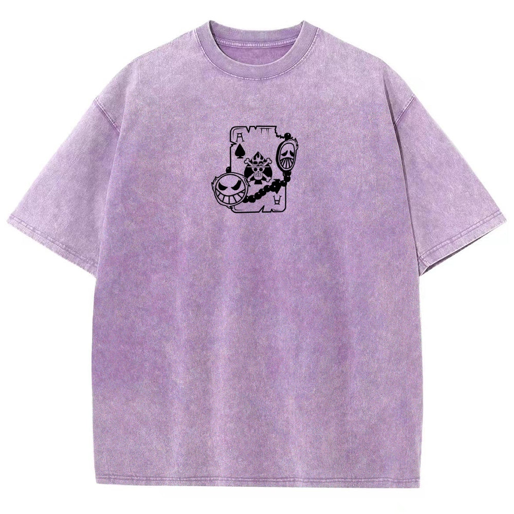 One Piece Washed T-shirt 2606014812