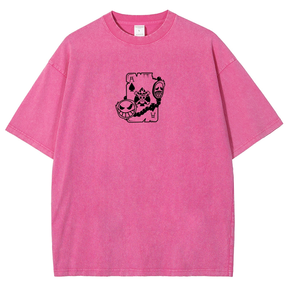 One Piece Washed T-shirt 2606014812