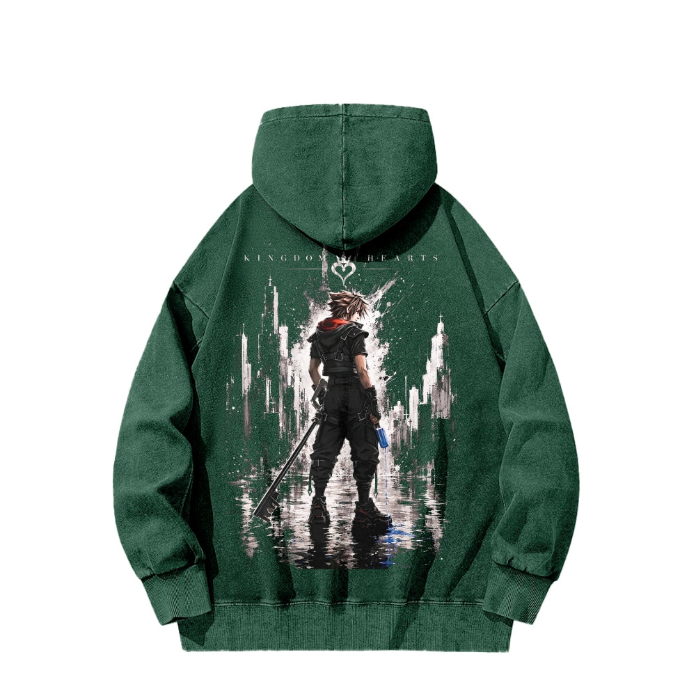 Kingdom Hearts Washed-finish sweatshirt 2606015491