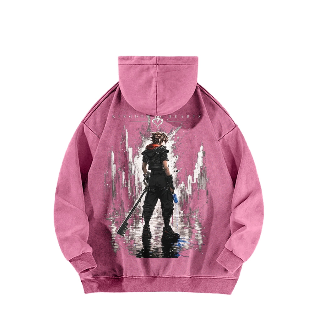 Kingdom Hearts Washed-finish sweatshirt 2606015491