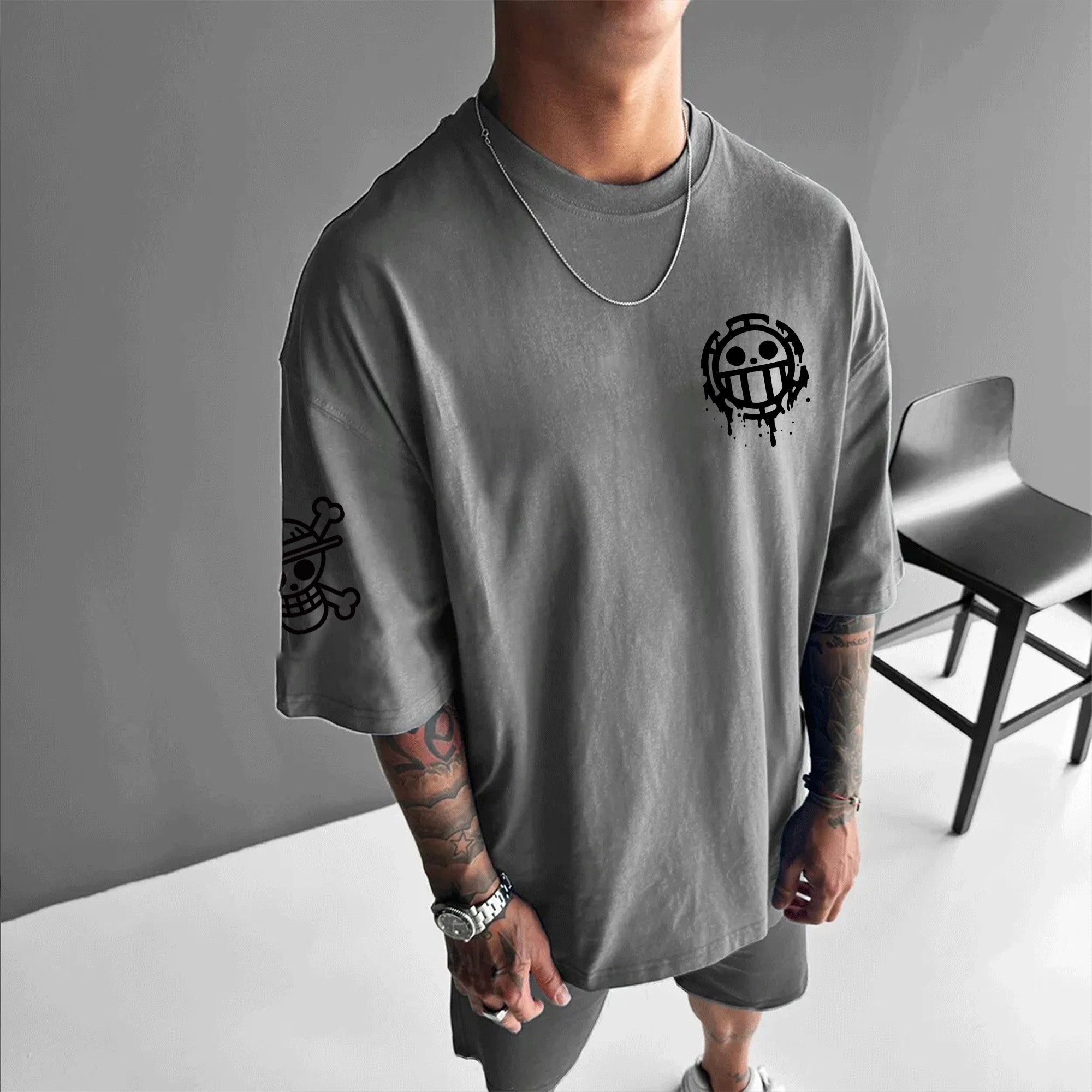 Unisex Anime Inspired Vintage T-Shirt