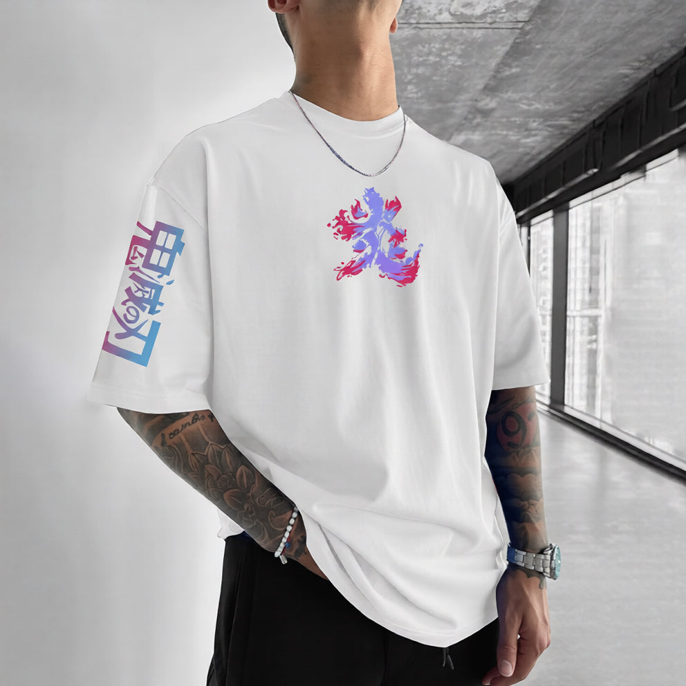 Unisex  Demon Slayer Anime Inspired Vintage T-Shirt