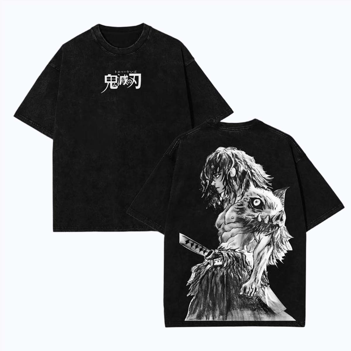 Demon Slayer Hashibira Inosuke Anime T-Shirt