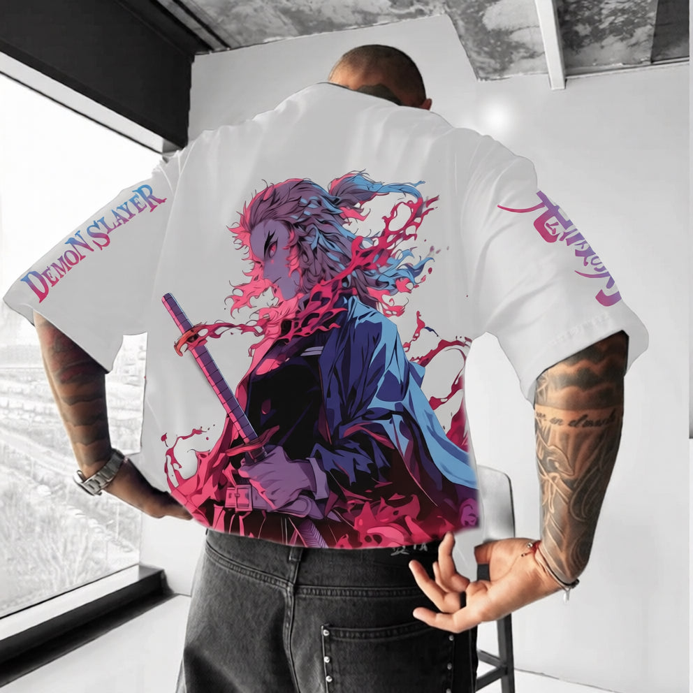 Unisex  Demon Slayer Anime Inspired Vintage T-Shirt