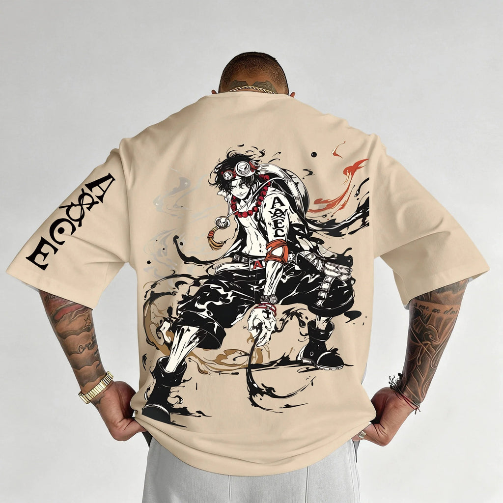 Unisex Anime Inspired Vintage T-Shirt