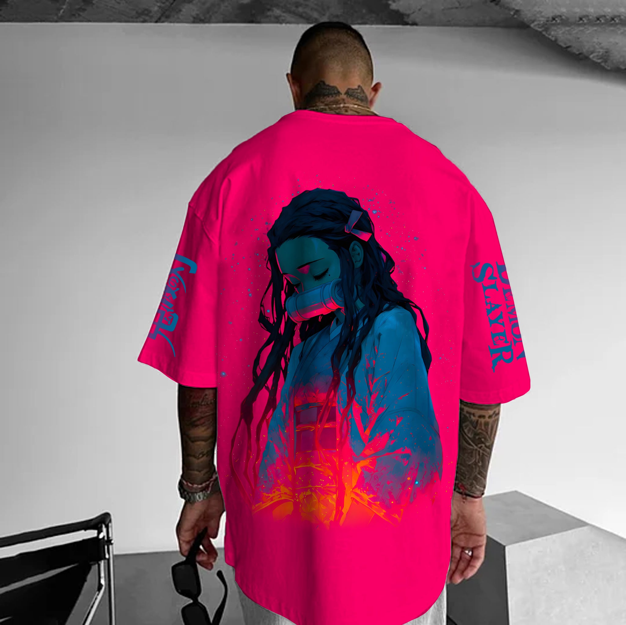 Unisex Demon Slayer Anime Inspired Vintage T-Shirt