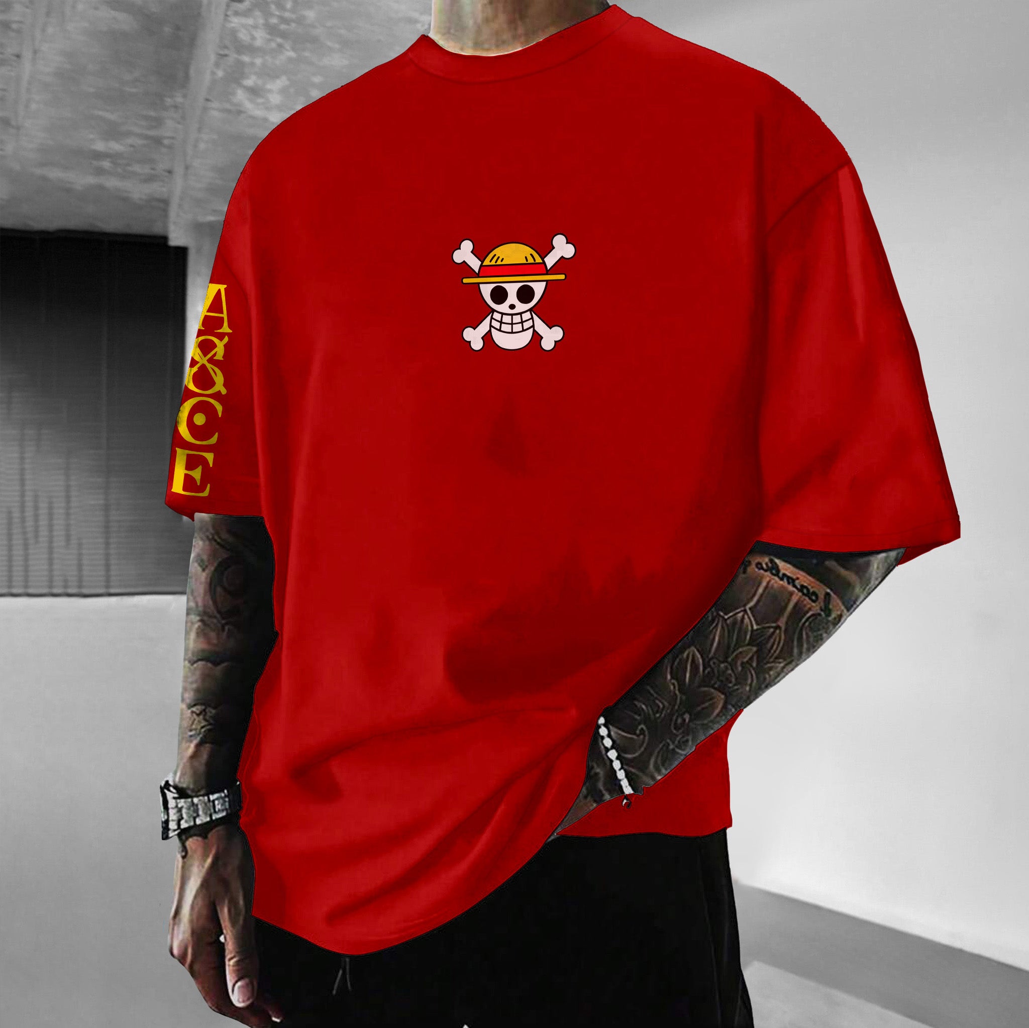 Unisex Anime Inspired Vintage T-Shirt