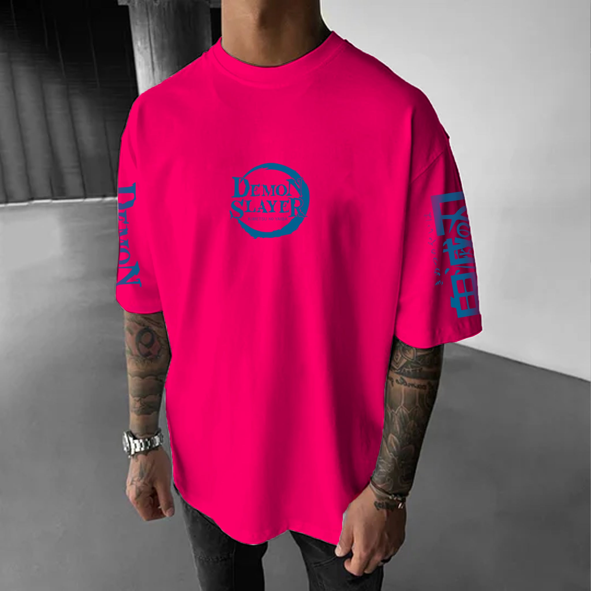Unisex Demon Slayer Anime Inspired Vintage T-Shirt