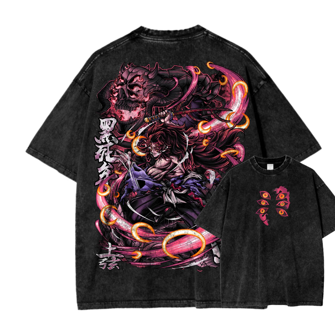 Demon Slayer Unisex Fit Washed T-Shirt 2503005422