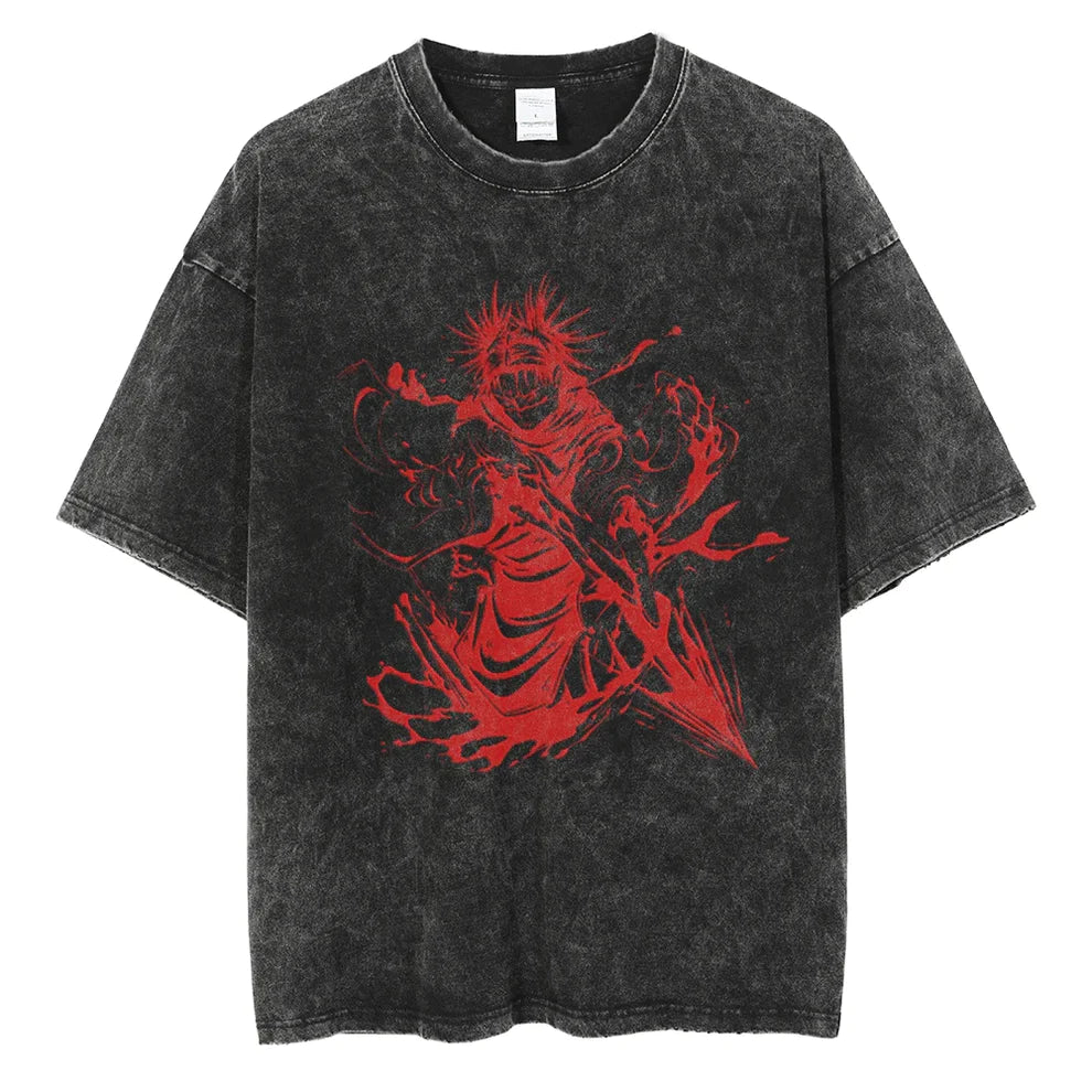 Blood Vintage Washed T Shirt -