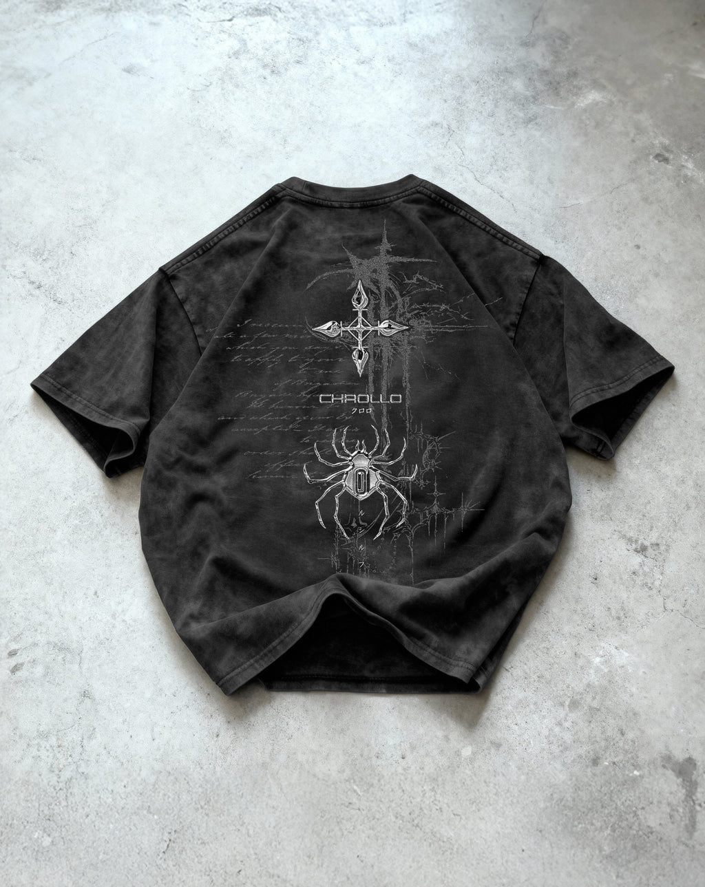 Chrollo Washed Oversized T-shirt