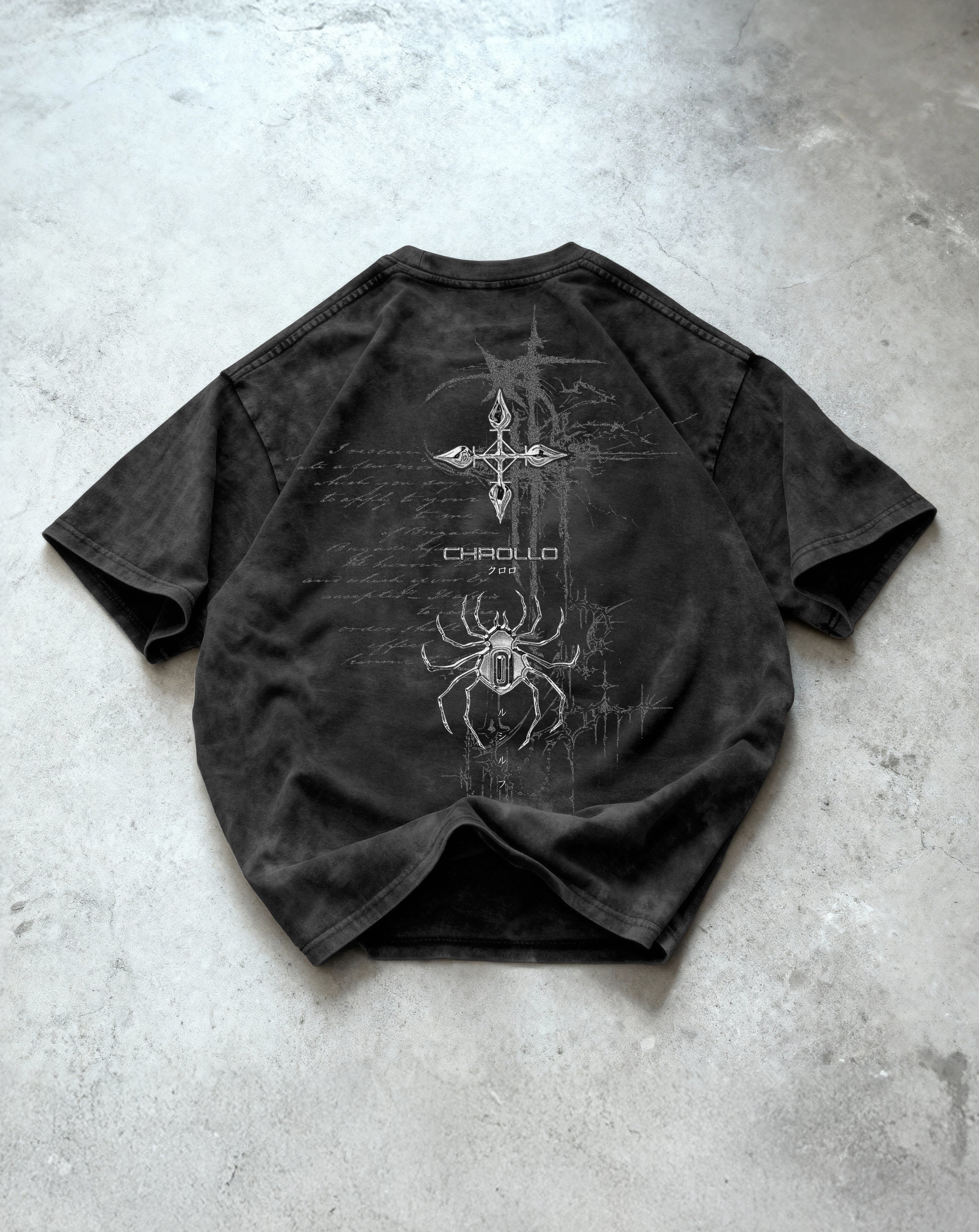 Chrollo Washed Oversized T-shirt