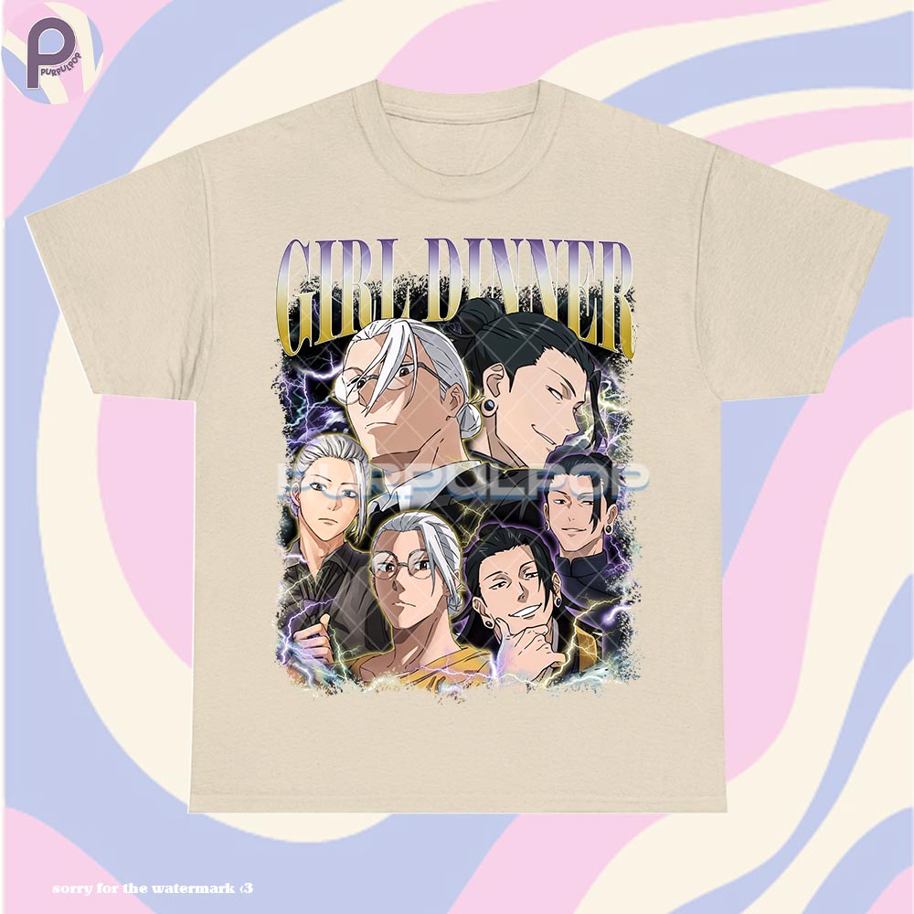 Geto and Sakamoto Days Jujutsu Kaisen Shirt