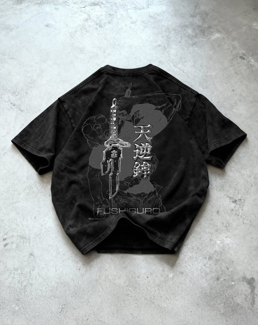 Fushiguro Washed Oversized T-shirt