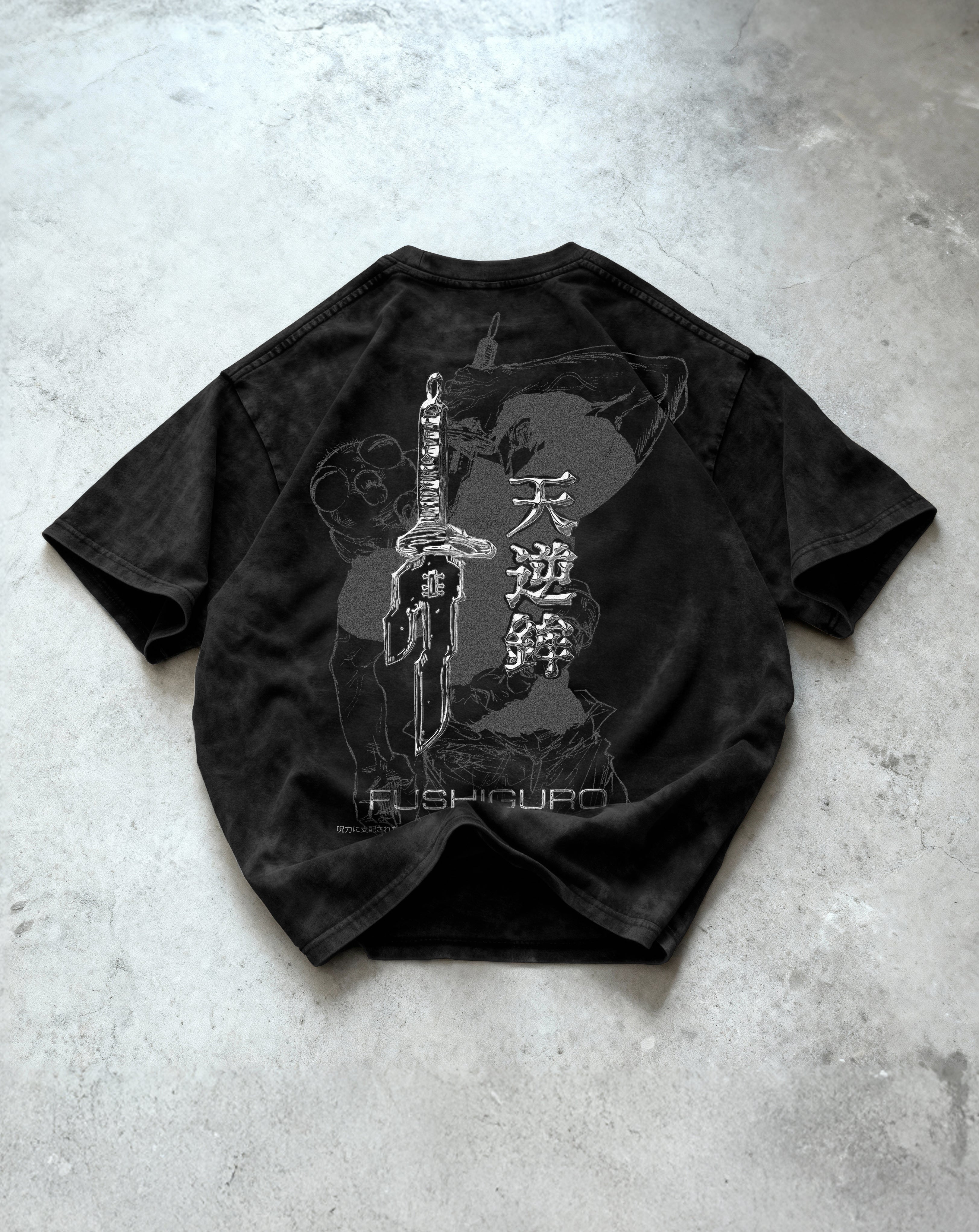 Fushiguro Washed Oversized T-shirt