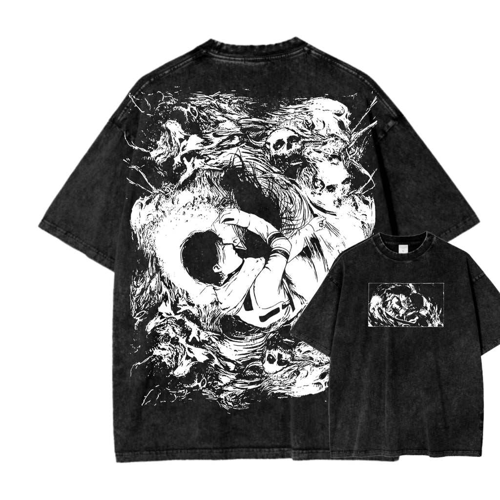 Attack on Titan Unisex Fit Washed T-Shirt 2503010151