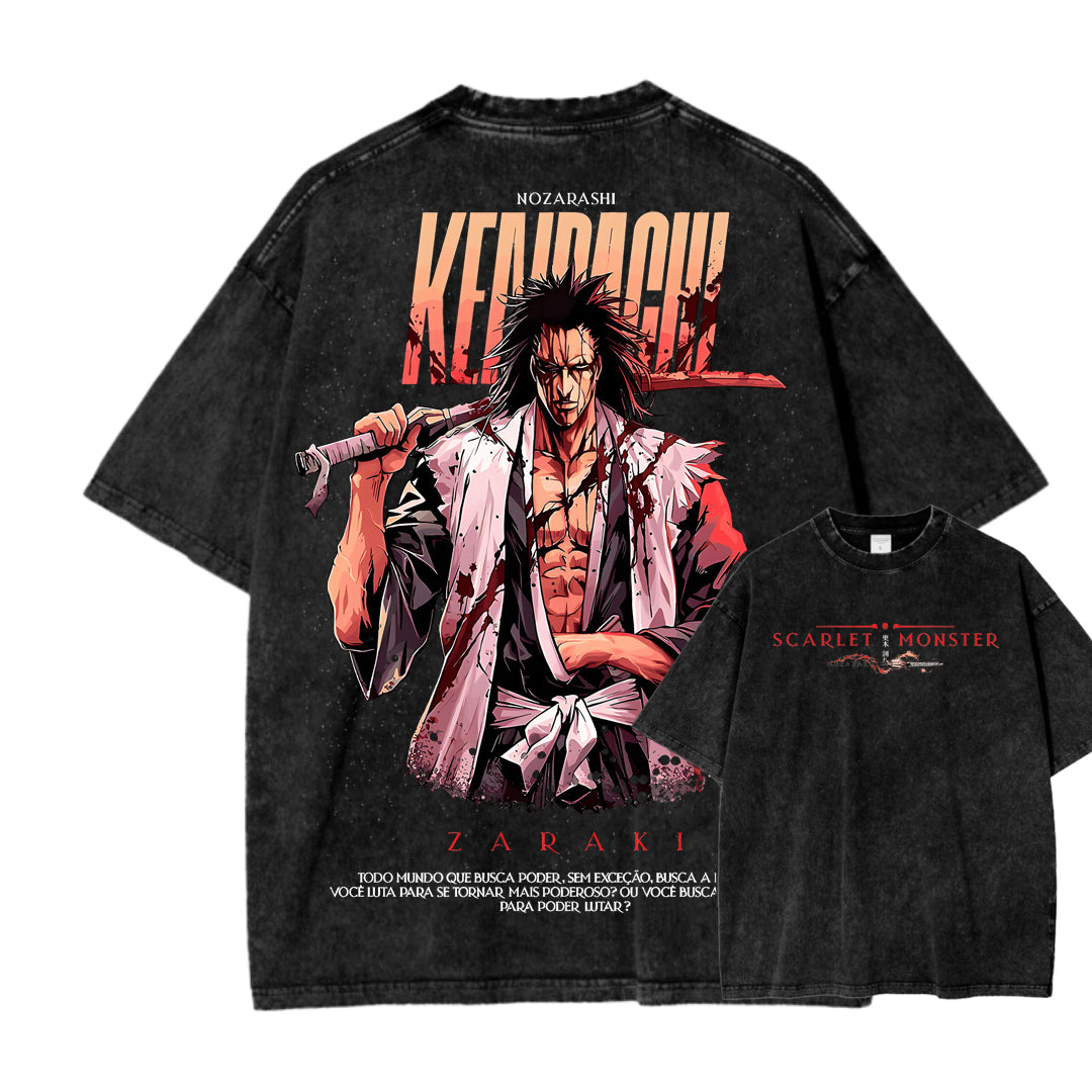 Bleach Unisex Fit Washed T-Shirt 2504005406