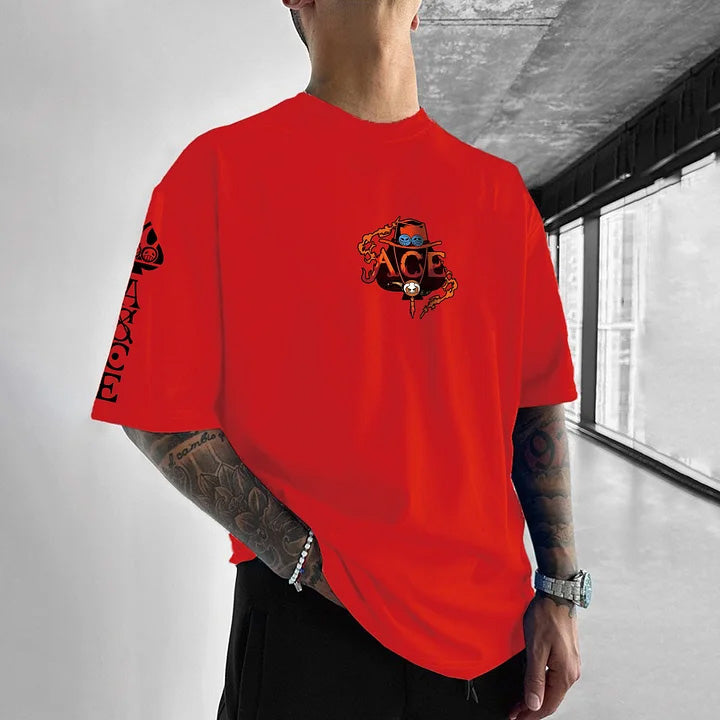 Unisex Anime Inspired Vintage T-Shirt