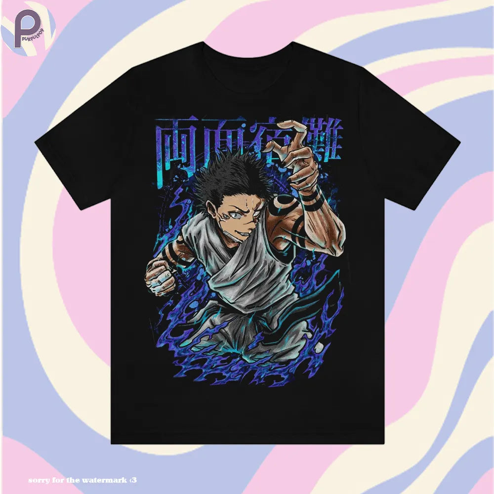 Sukuna in Megumi Fushiguro Jujutsu Kaisen Shirt