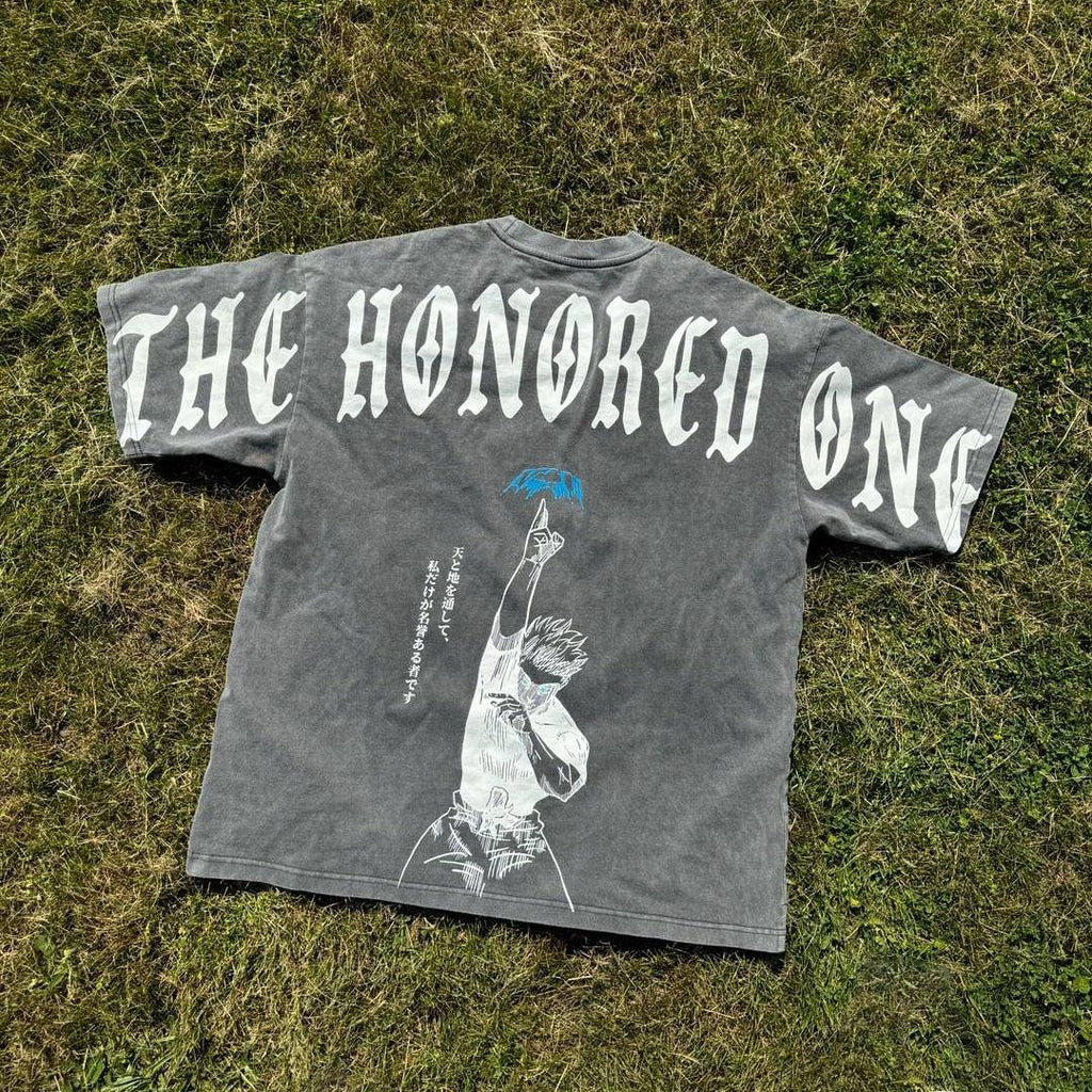 VINTAGE TEE丨The Honored One Tee-JJK