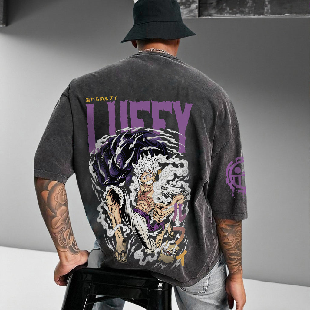 Unisex Anime Inspired Vintage T-Shirt