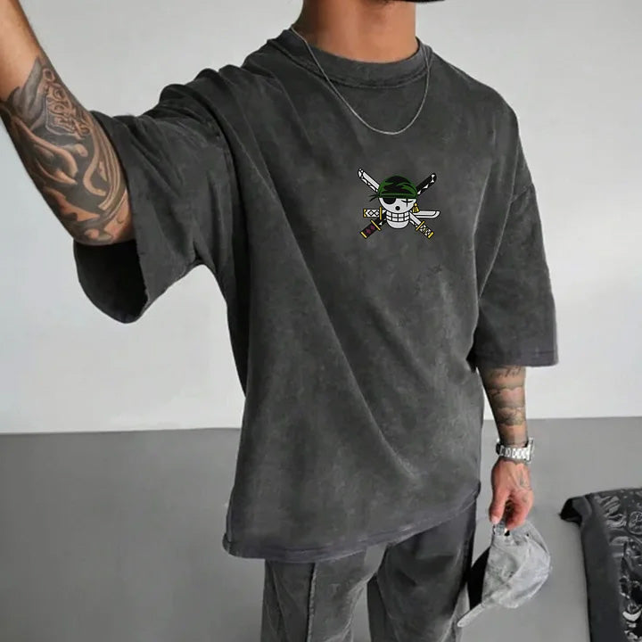 Unisex Anime Inspired Vintage T-Shirt