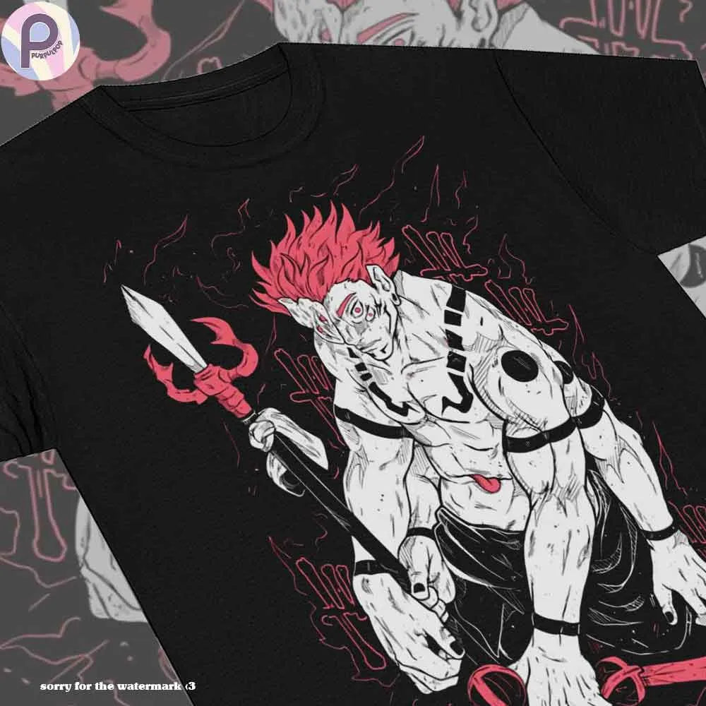 Sukuna Ryomen Curse Kenjaku Jujutsu Kaisen Shirt