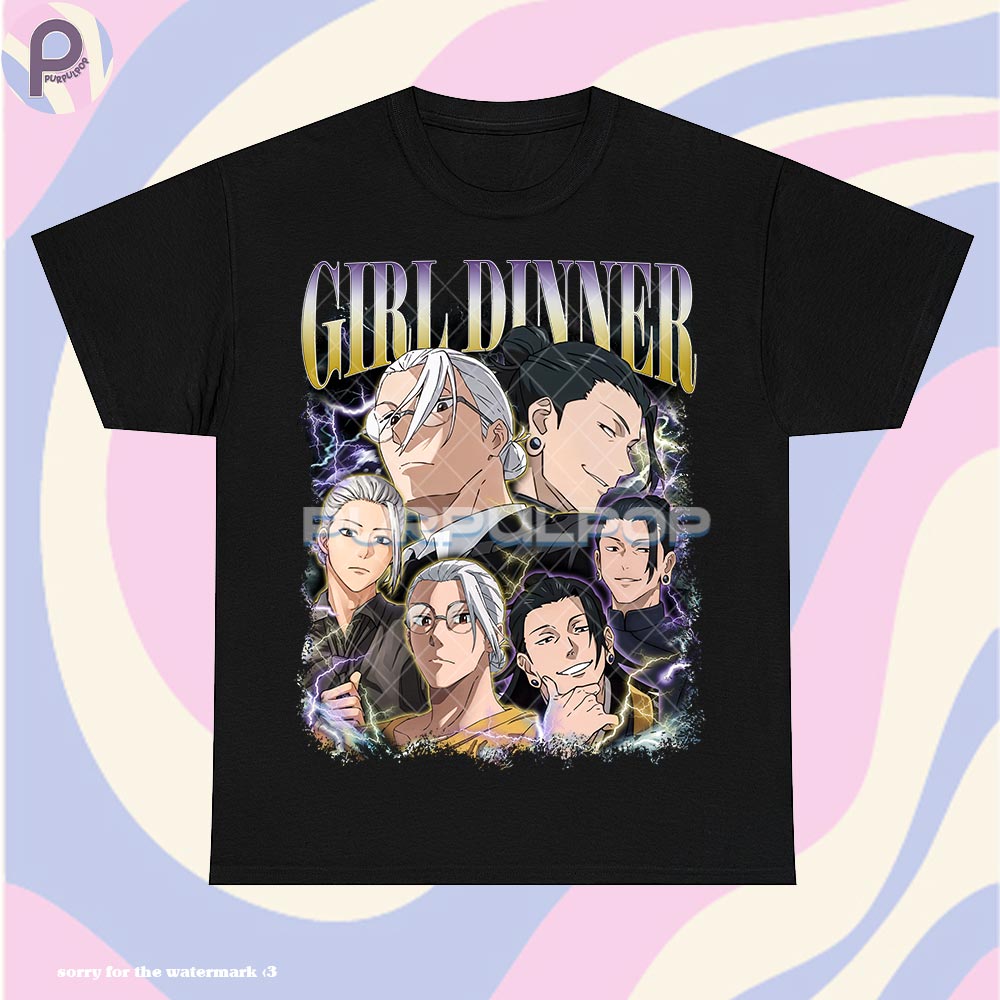 Geto and Sakamoto Days Jujutsu Kaisen Shirt