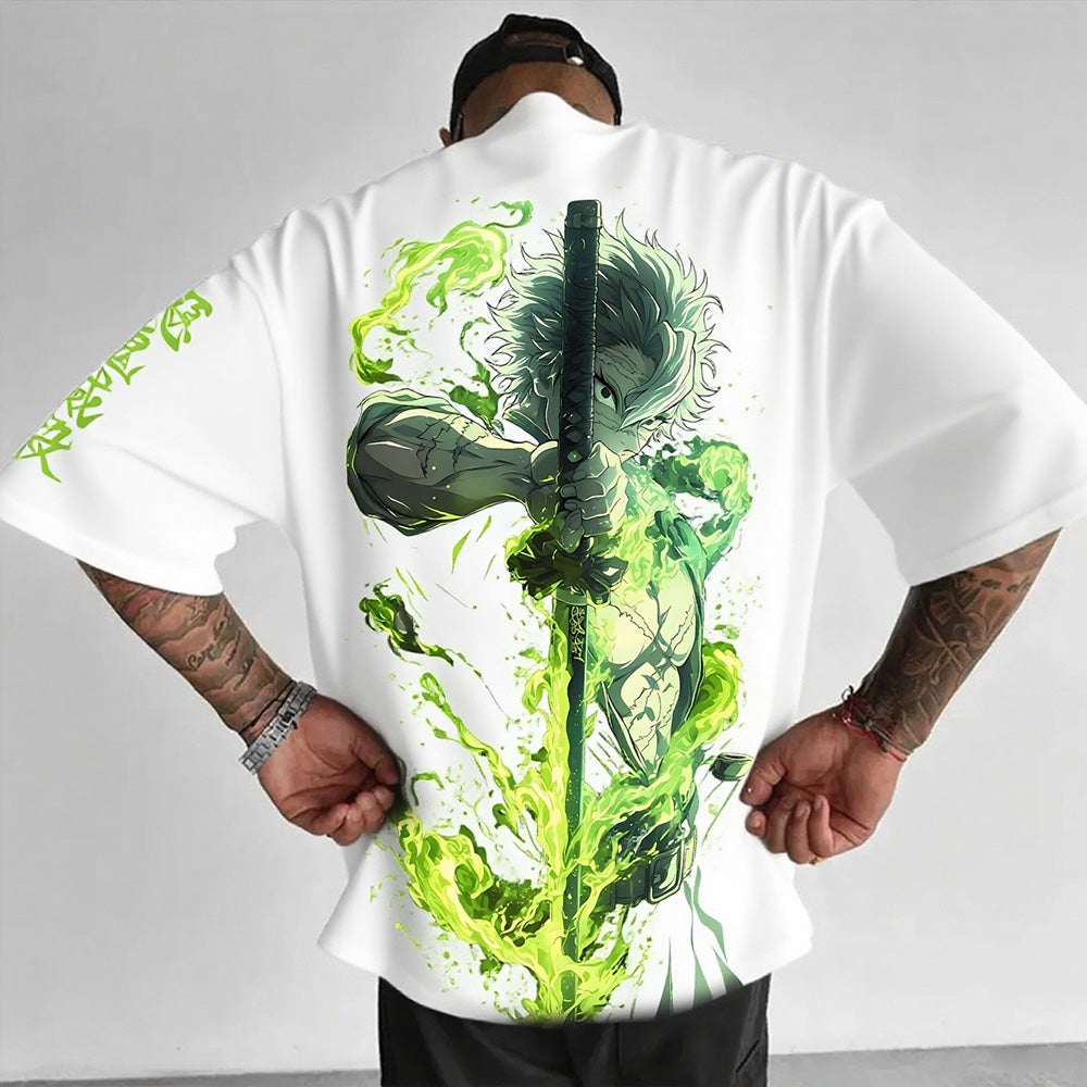 Unisex  Demon Slayer Anime Inspired Vintage T-Shirt