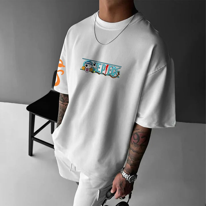 Unisex Anime Inspired Vintage T-Shirt