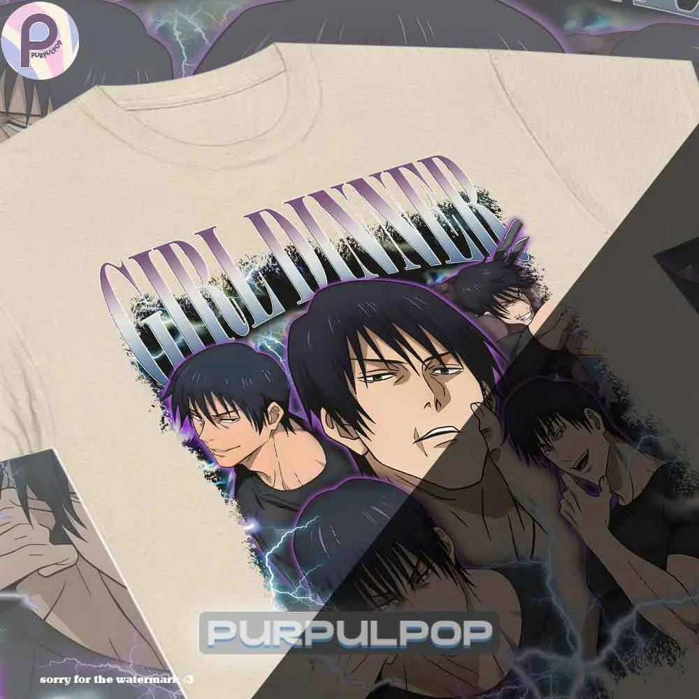 Toji Fushiguro Girl Dinner Jujutsu Kaisen JJK Shirt
