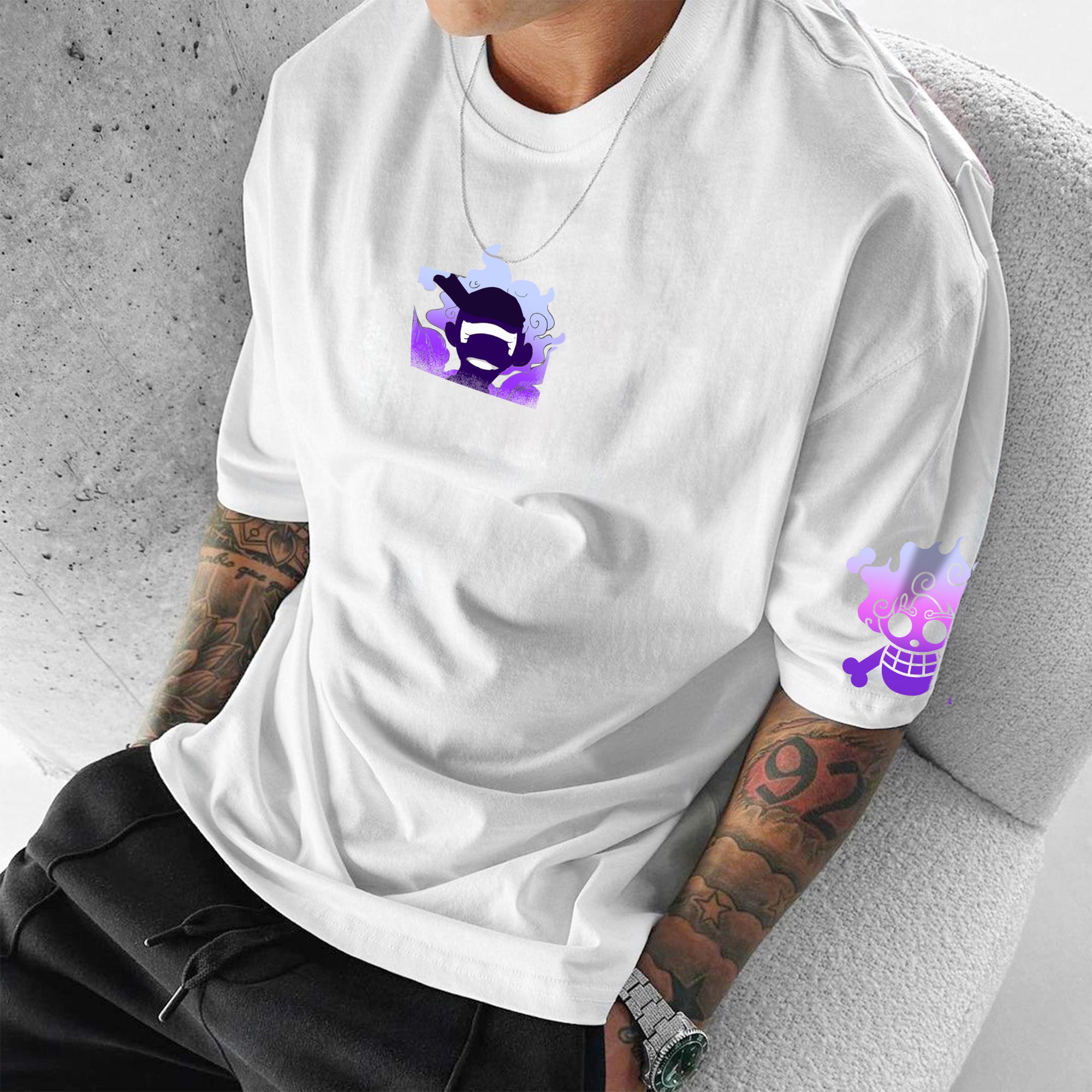 Unisex Anime Inspired Vintage T-Shirt