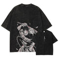 Cursed Chains Anime Graphic T-Shirt â€?Cotton Oversized Tee