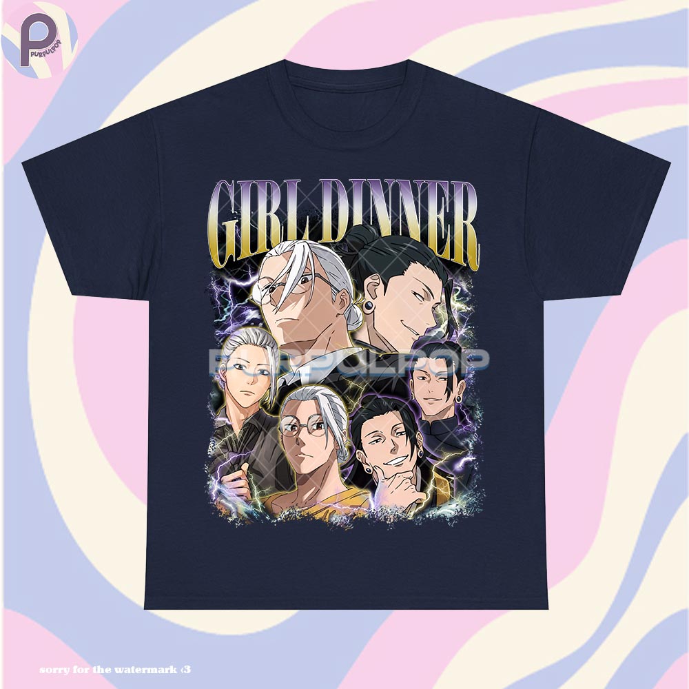 Geto and Sakamoto Days Jujutsu Kaisen Shirt