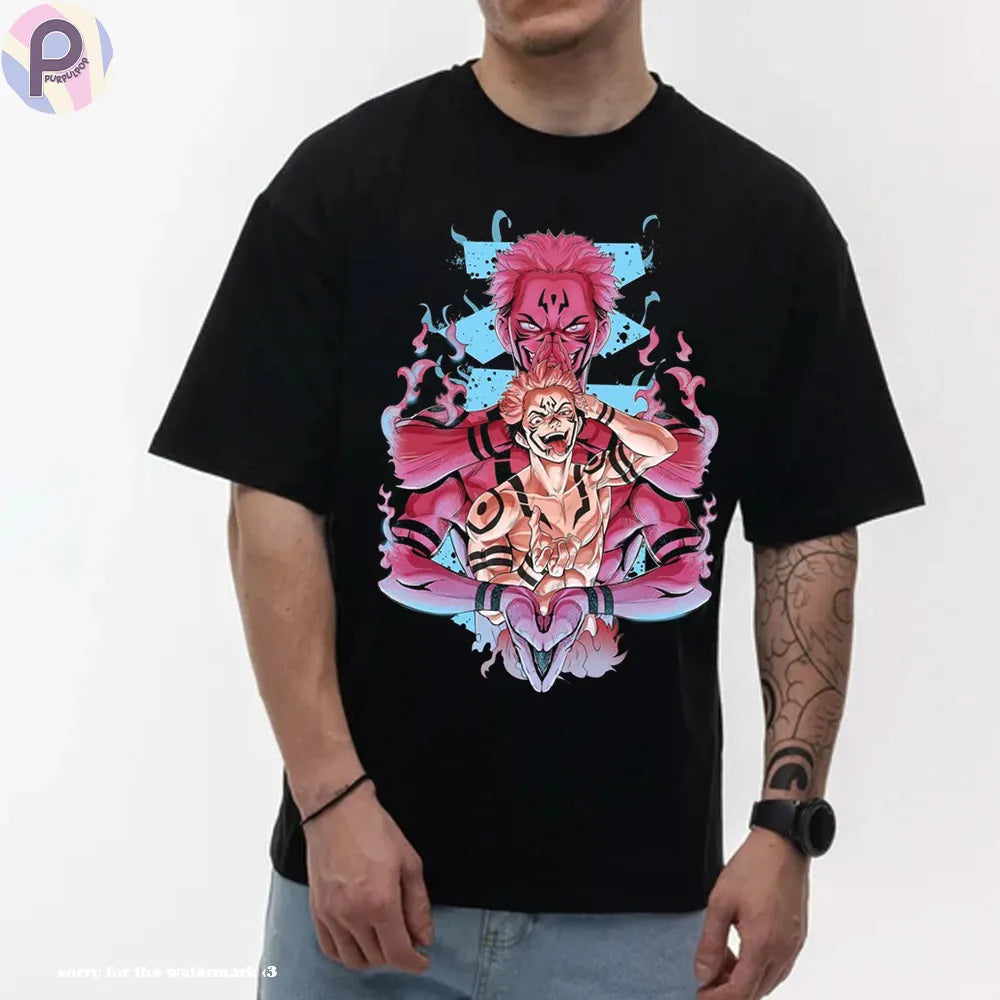 Sukuna In Yuji Jujutsu Kaisen Shirt