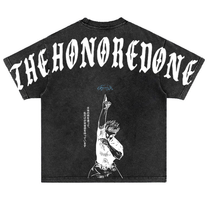 VINTAGE TEE丨The Honored One Tee-JJK