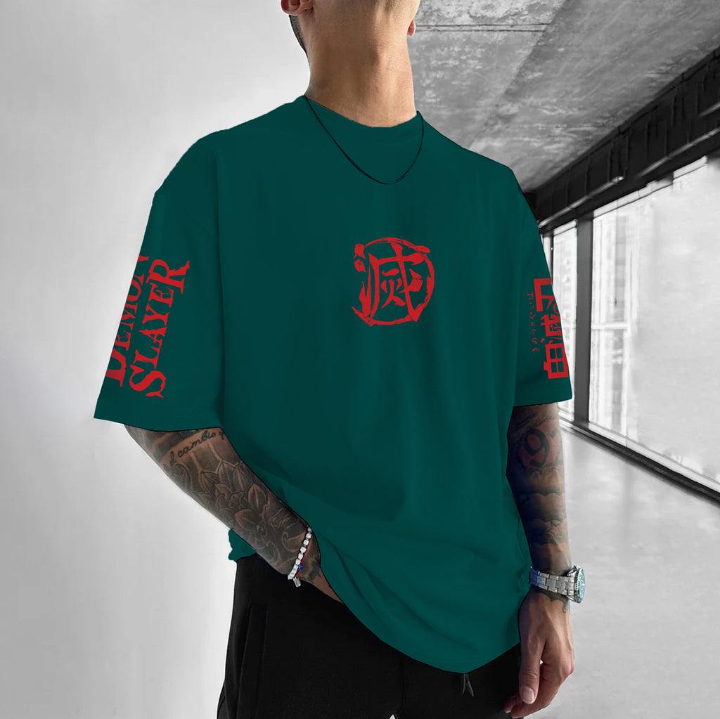 Unisex Demon Slayer Anime Inspired Vintage T-Shirt